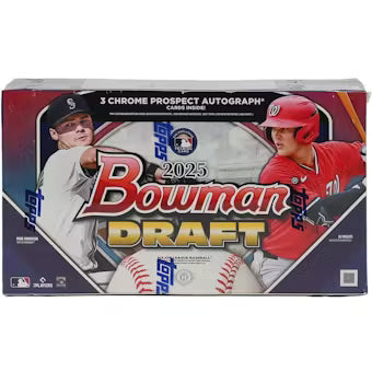 2025 Bowman Draft Baseball Hobby Jumbo Box - Sealed Wax