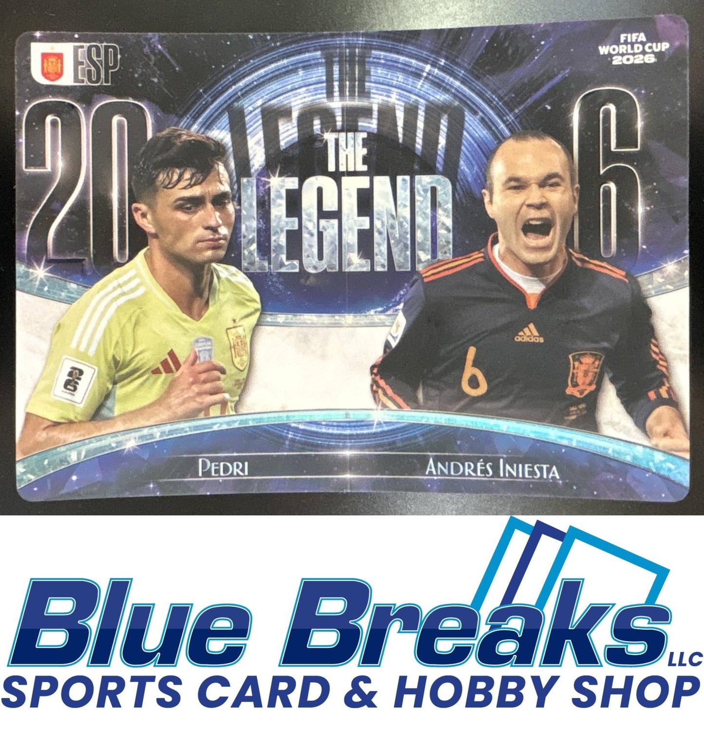 2026 FIFA The Legend Pedri and Andres Iniesta #680 Spain