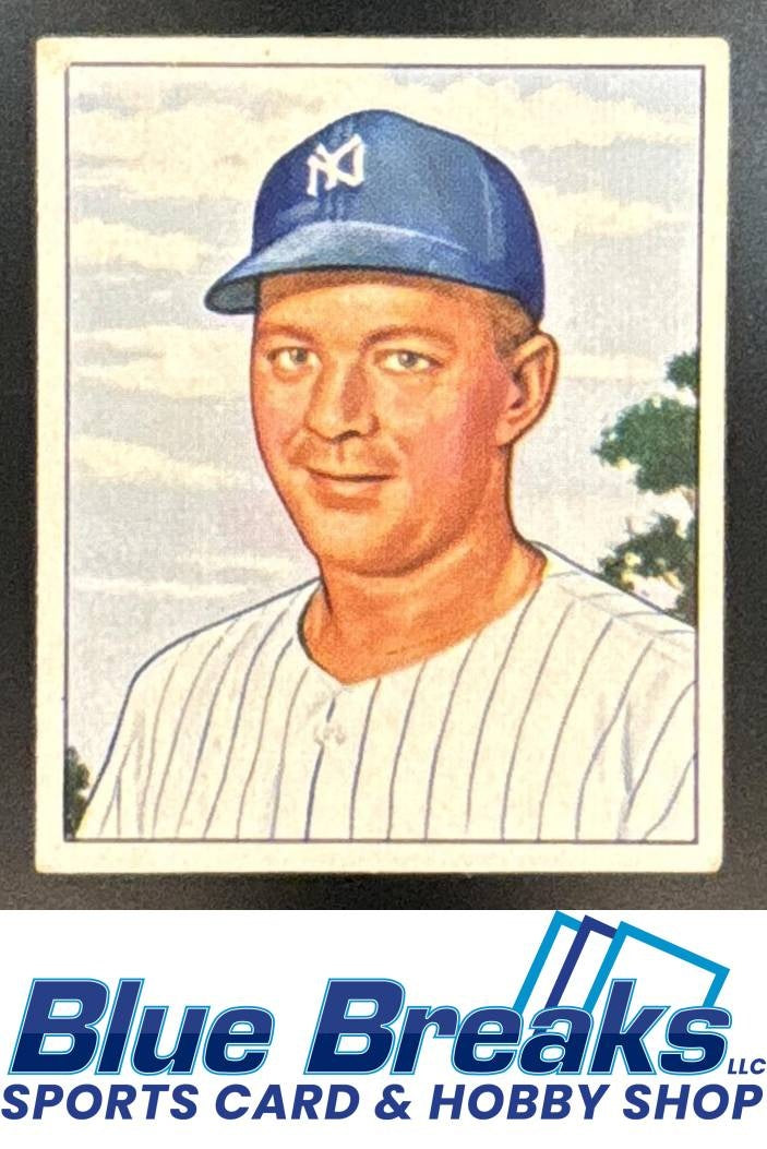 1950 Bowman Ed Lopat #215 Yankees