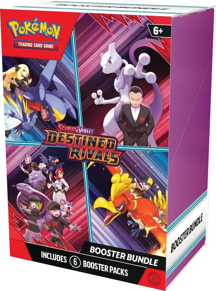 Pokémon - Destined Rivals Booster Bundle - SV10: Destined Rivals (DRI) - Sealed Wax