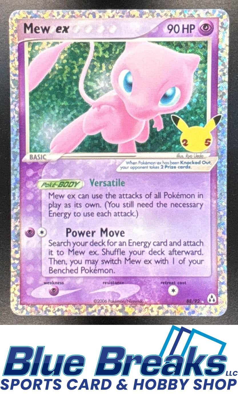 2006 Pokemon EX Legend Maker GR Holo Mew #088/092