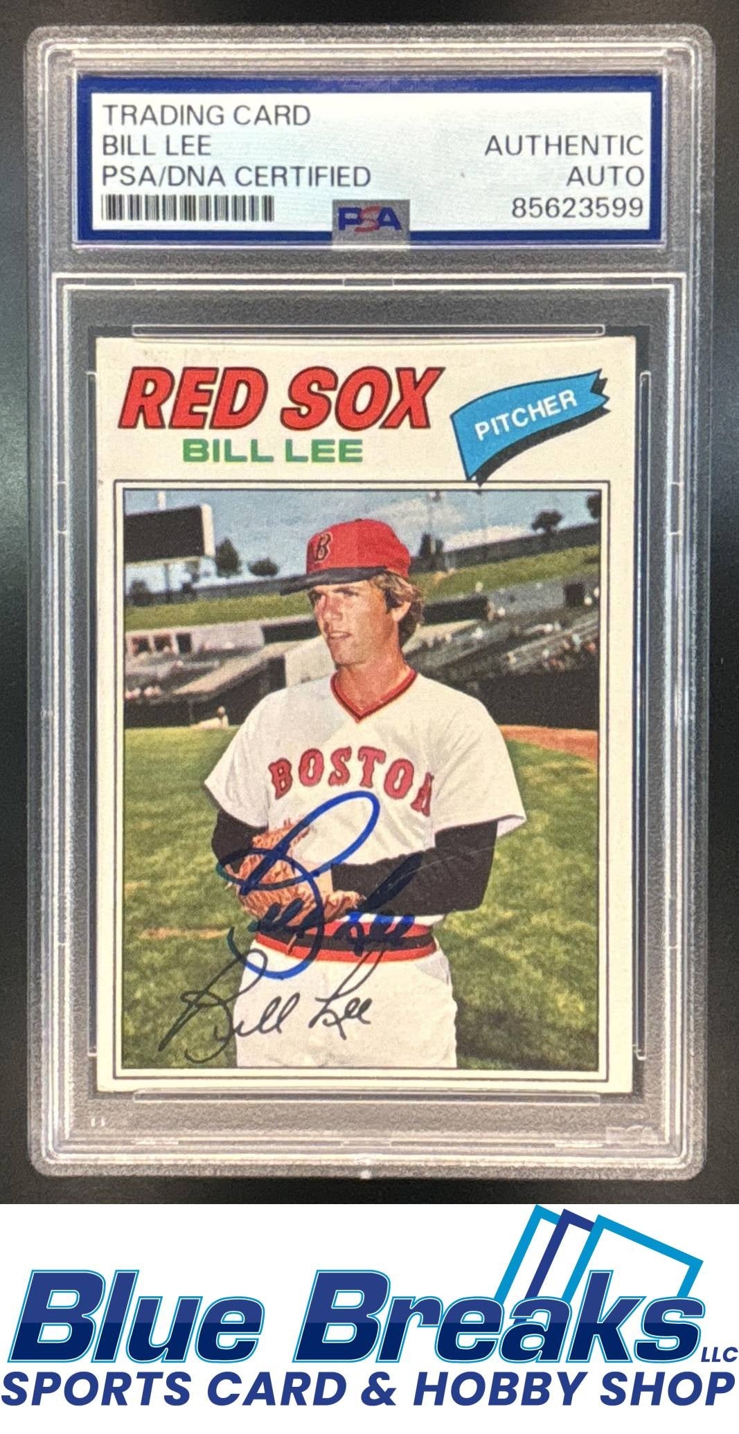 1977 Topps Bill Lee #503 Boston Red Sox