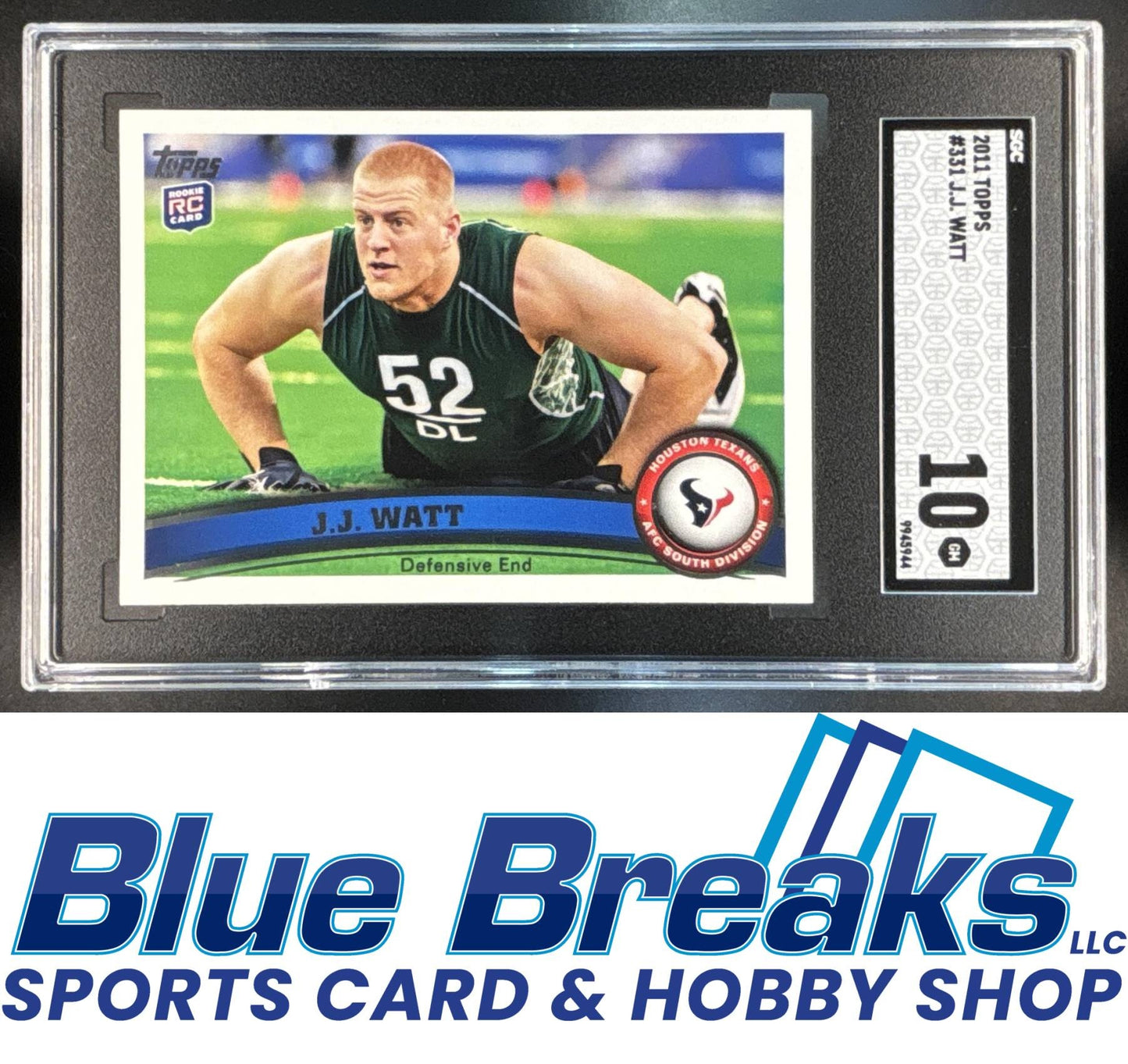 2011 Topps J.J. Watt RC #331 Texans