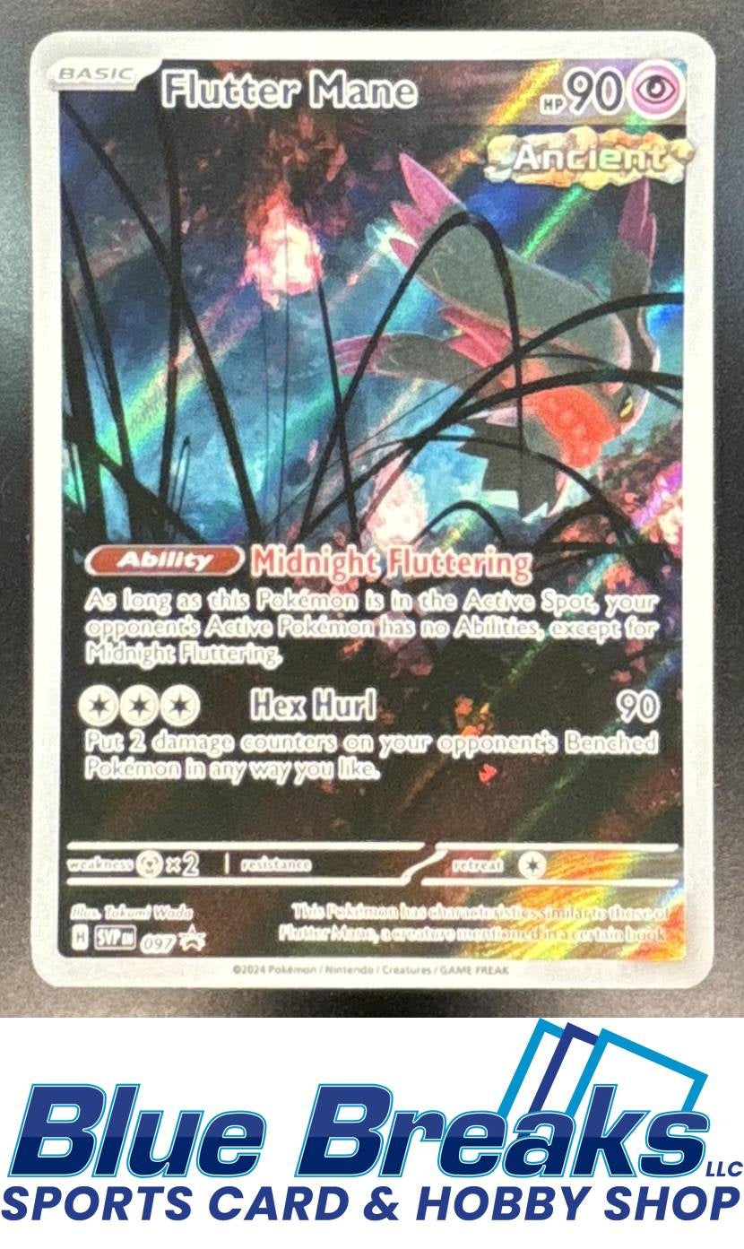 2023-25 Pokemon SV Black Star Promos Flutter Mane #097 2023