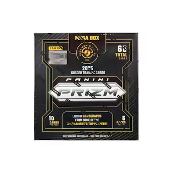 2025 Panini Prizm FIFA Club World Cup Soccer Hobby Mega Box - Sealed Wax