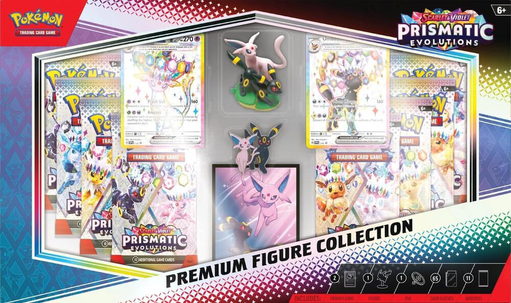 Pokémon - Prismatic Evolutions Premium Figure Collection - SV: Prismatic Evolutions (PRE) - Sealed Wax