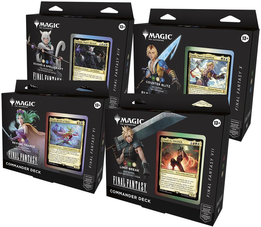 MTG Final Fantasy Commander Deck Konter-Blitz de MTG Final Fantasy Commander Deck Konter-Blitz de
