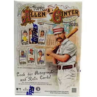 2025 Topps Allen & Ginter Baseball 8-Pack Blaster Box - Sealed Wax