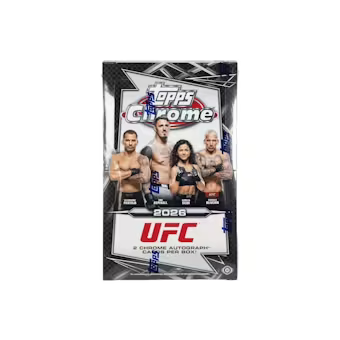 2026 Topps Chrome - UFC Hobby Box - Sealed Wax