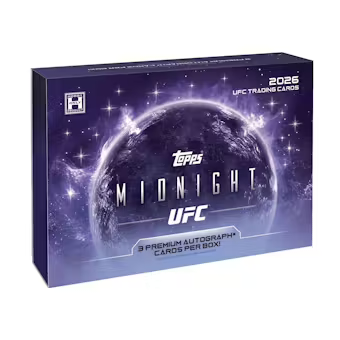 2026 Topps UFC - Midnight Hobby - Sealed Wax - EQL - Presell - Our Lowest Price!