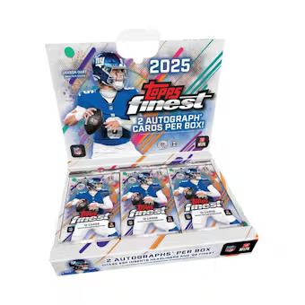 2025 Topps Finest Football Hobby Box - Sealed Wax