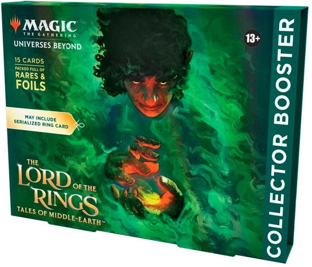 Magic the Gathering - Universes Beyond: The Lord of the Rings: Tales of Middle-earth - Collector Booster Omega Pack - Universes Beyond: The Lord of the Rings: Tales of Middle-earth (LTR) - Sealed Wax