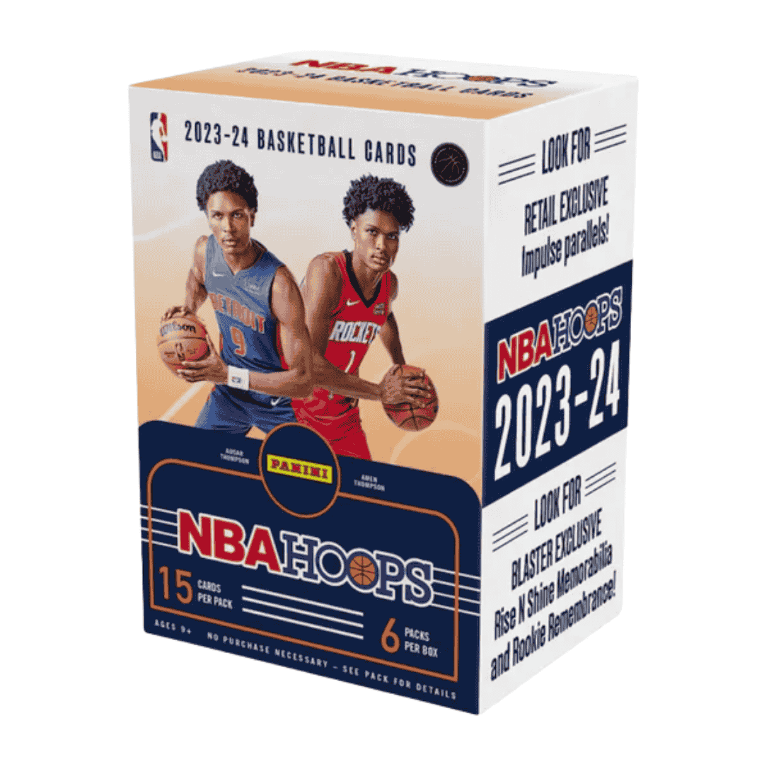 2023-24 Panini NBA Hoops Basketball Blaster Box - Sealed Wax