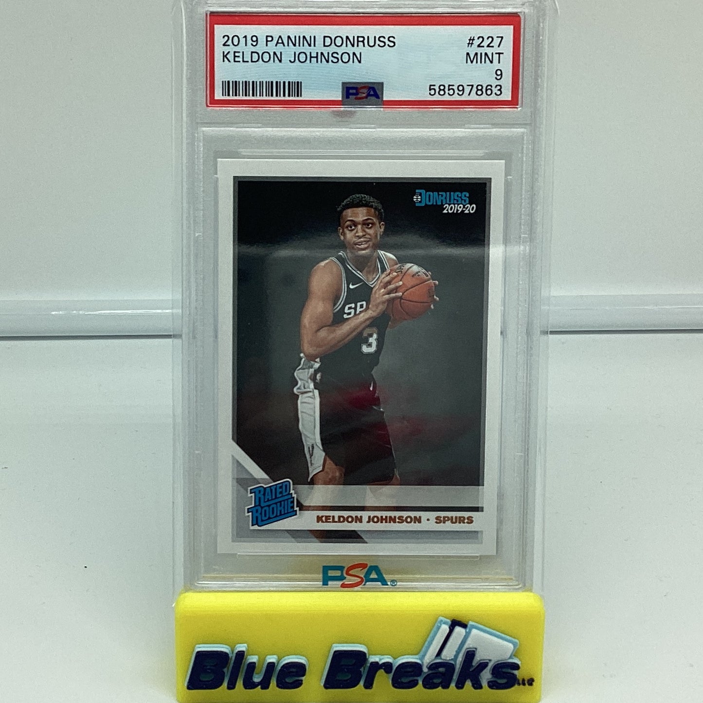 2019 Panini Donruss - Keldon Johnson Mt 9