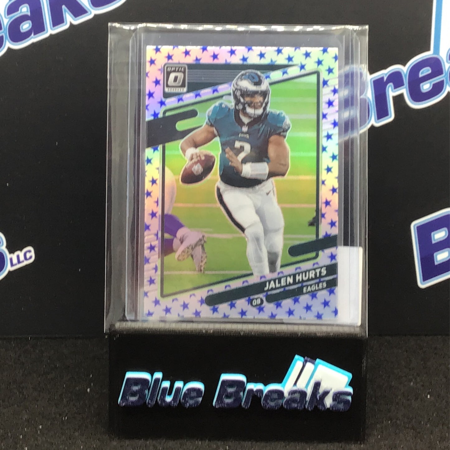 2021 Panini Donruss Optic Silver Prizm Stars Jalen Hurts #9 Eagles