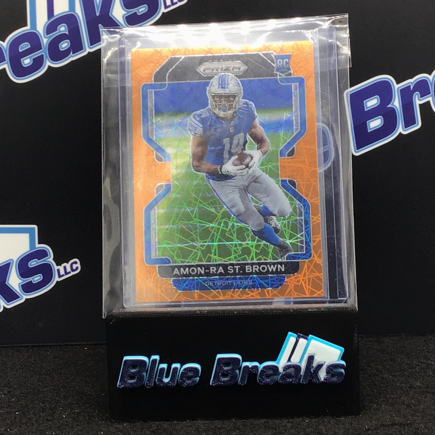 2021 Panini - Prizm - Amon-Ra St.Brown - Detroit Lions - Orange
