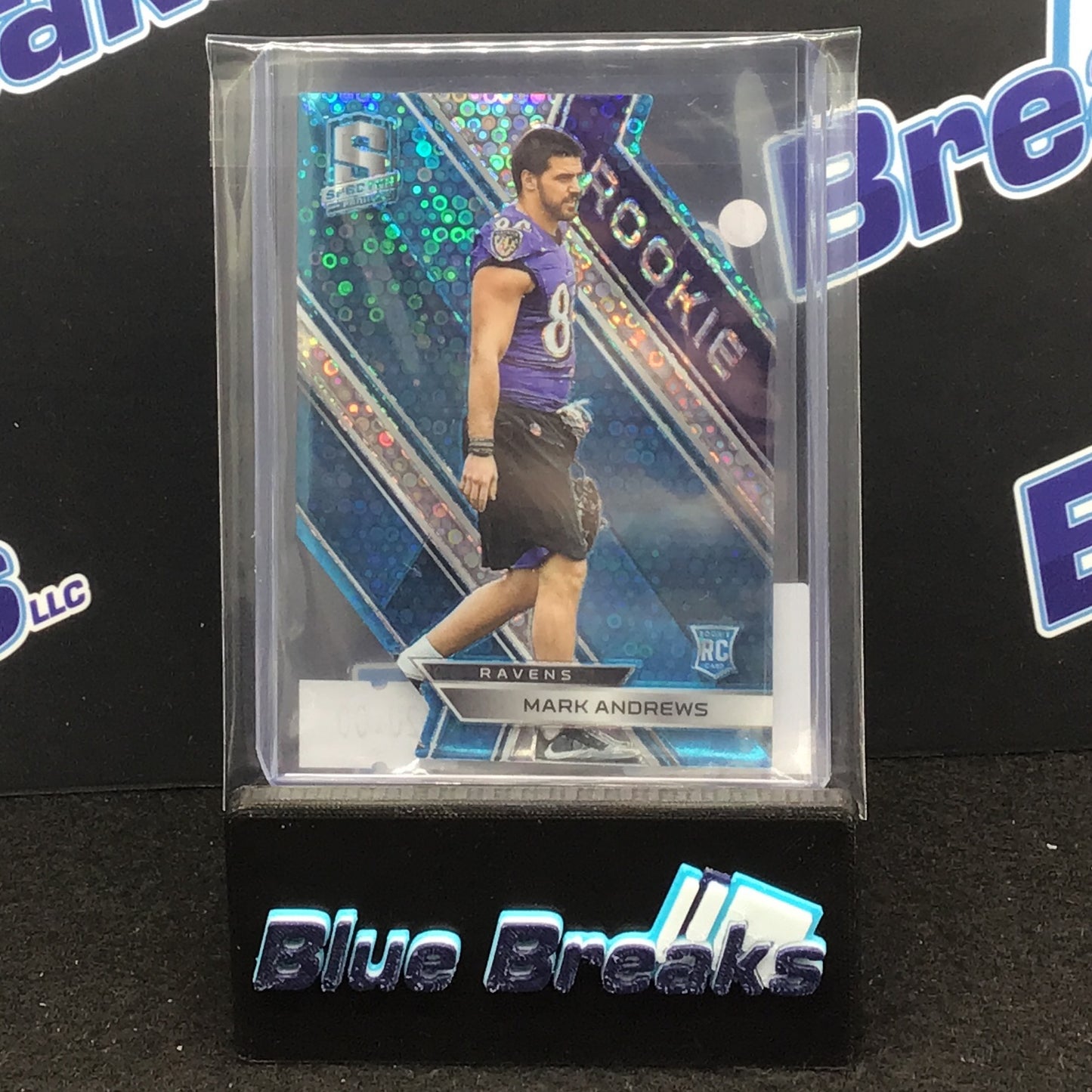 2018 Panini Spectra Rookie Die-Cut Mark Andrews 09/35 #168 Ravens