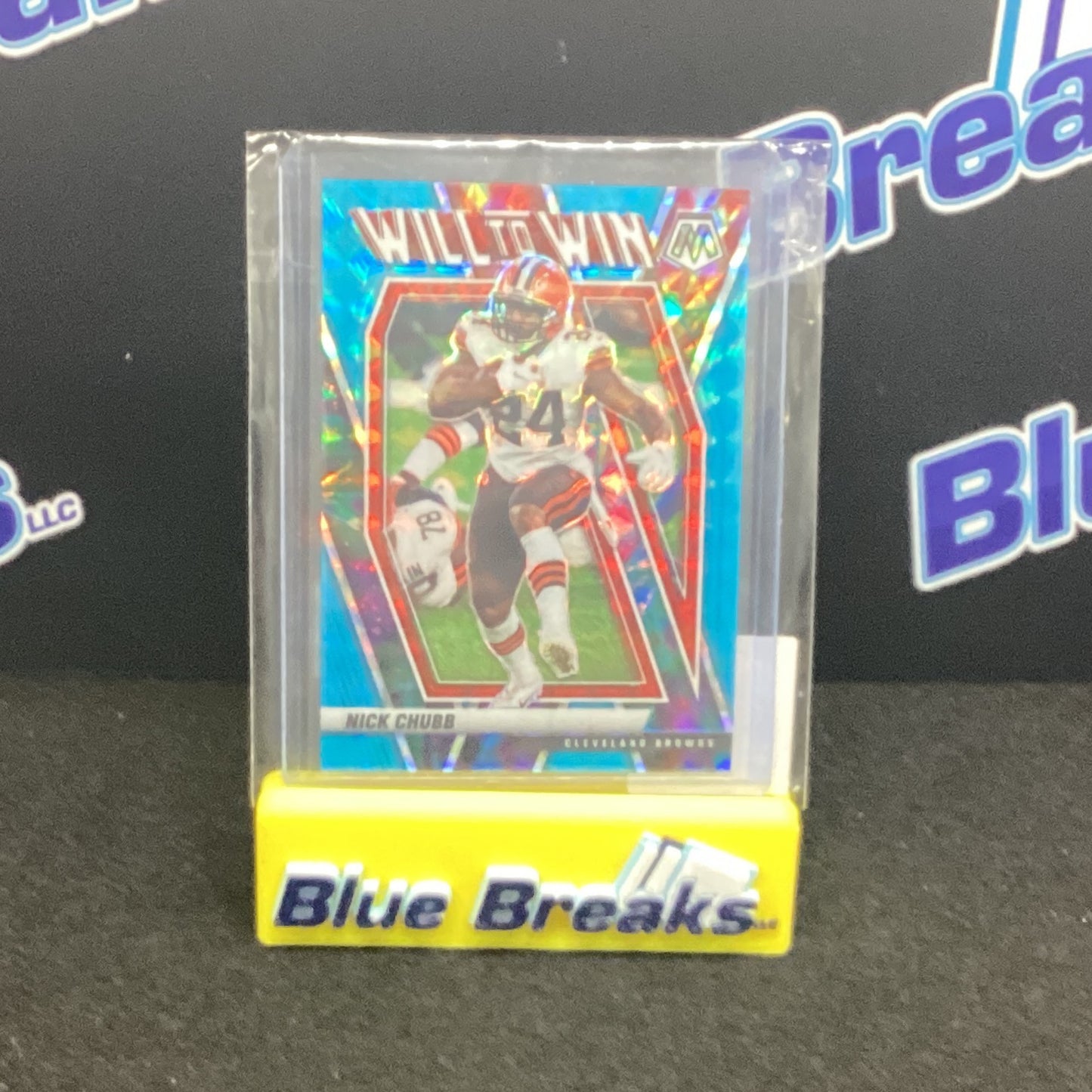 2021 Panini Mosaic Will to Win Nick Chubb 15/15