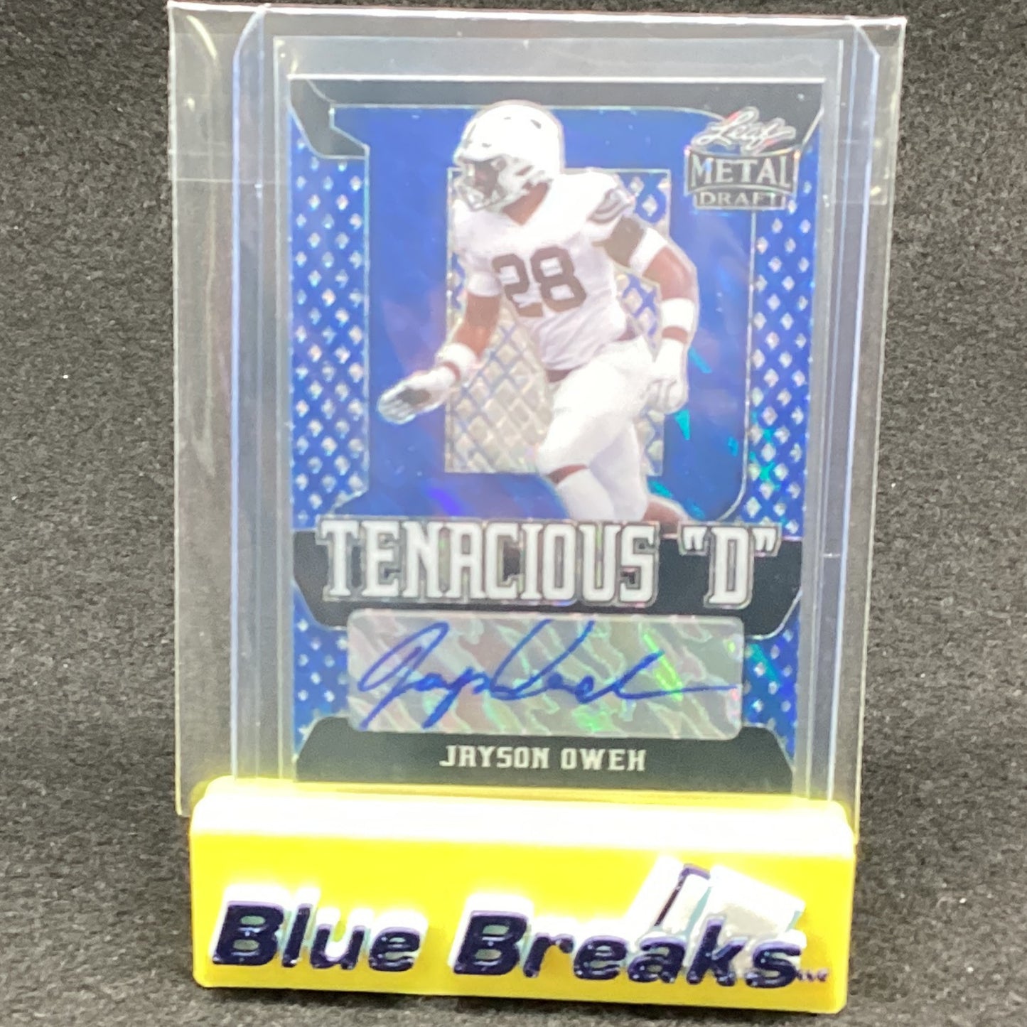 2021 Leaf Metal Draft - Jayson Oweh 17/40