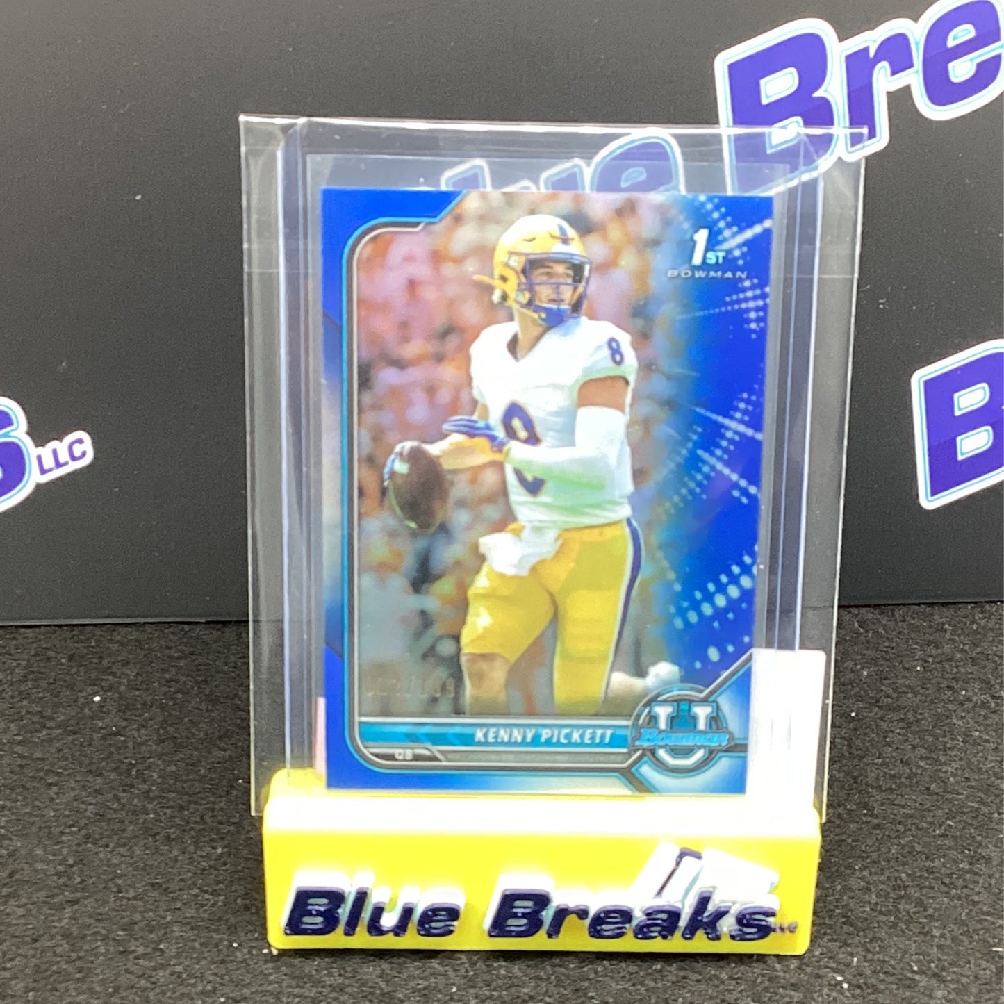 2022 Topps Bowman U 1st Bowman Kenny Pickett 012/199 65