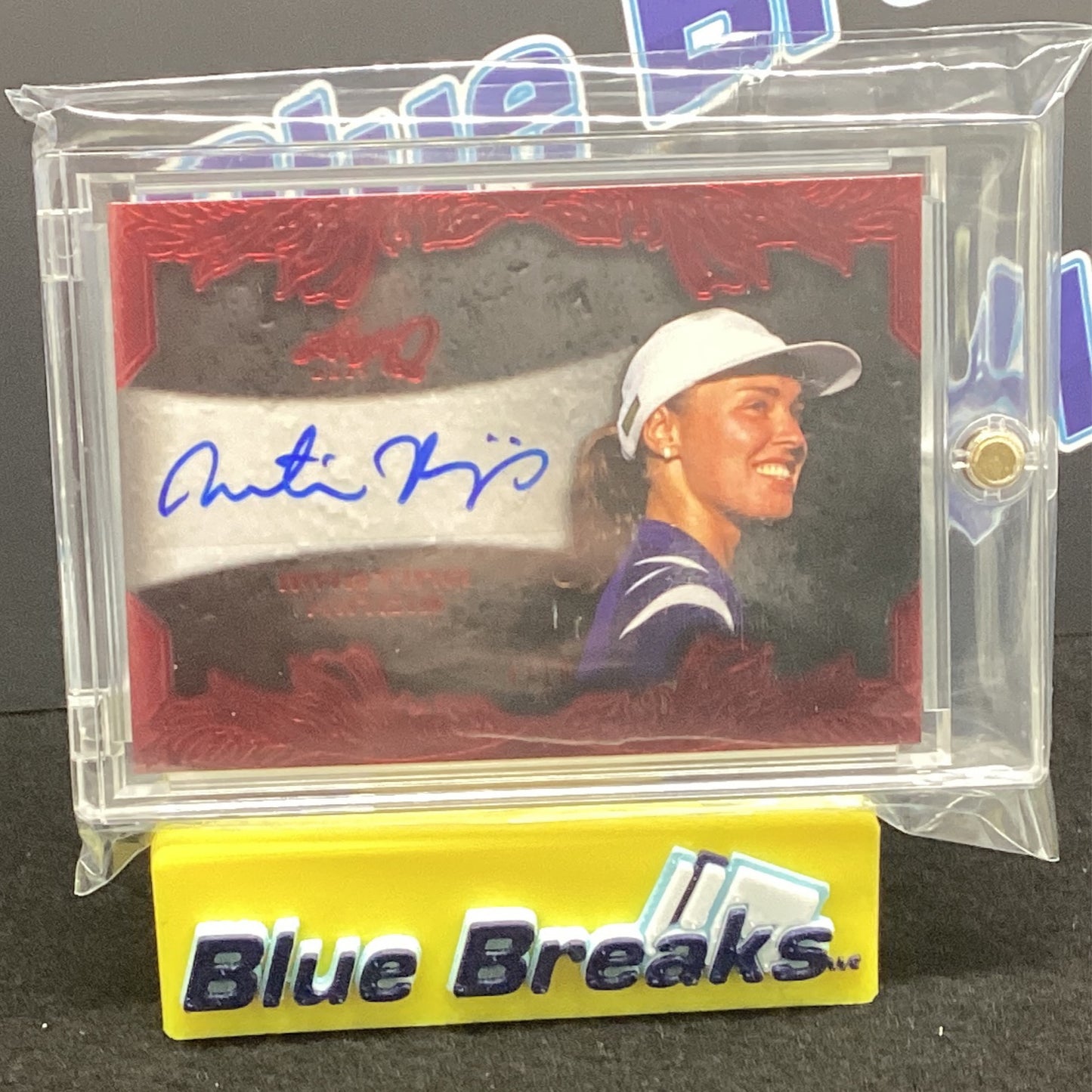 2017 Leaf - Martina Hingis BA-MH1 4/10