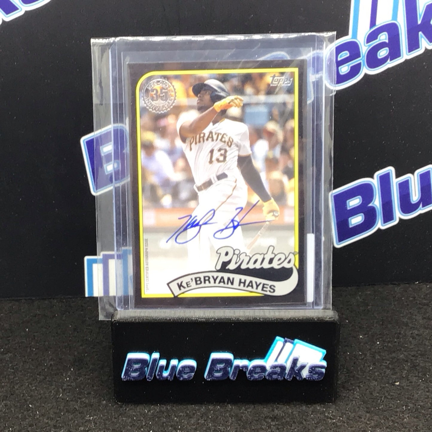 2024 Topps Series 1 89' Ke'Bryan Hayes Auto 103/199 #89BA-KHA Pirates