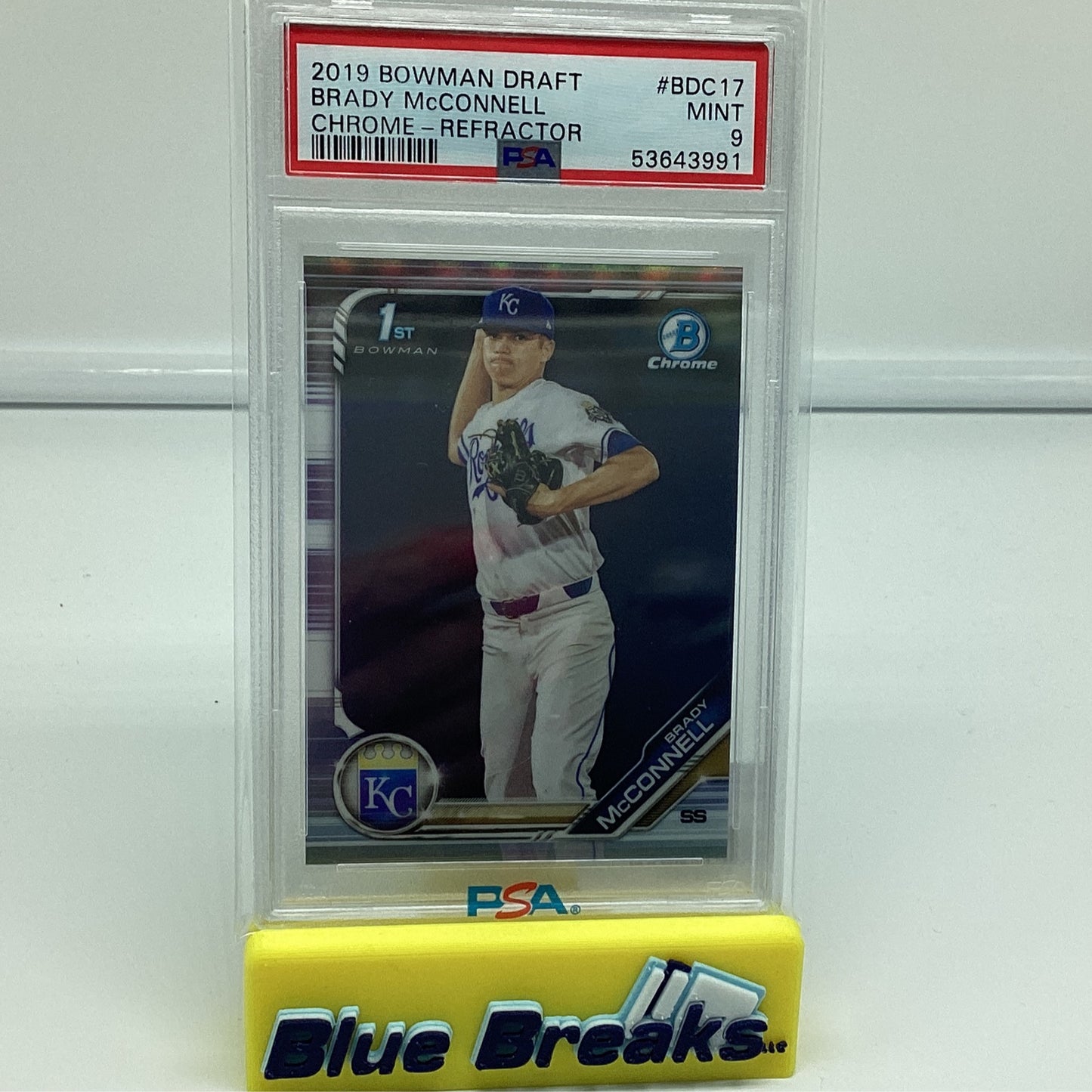 2019 Bowman Draft - Brady McConnell Mt 9