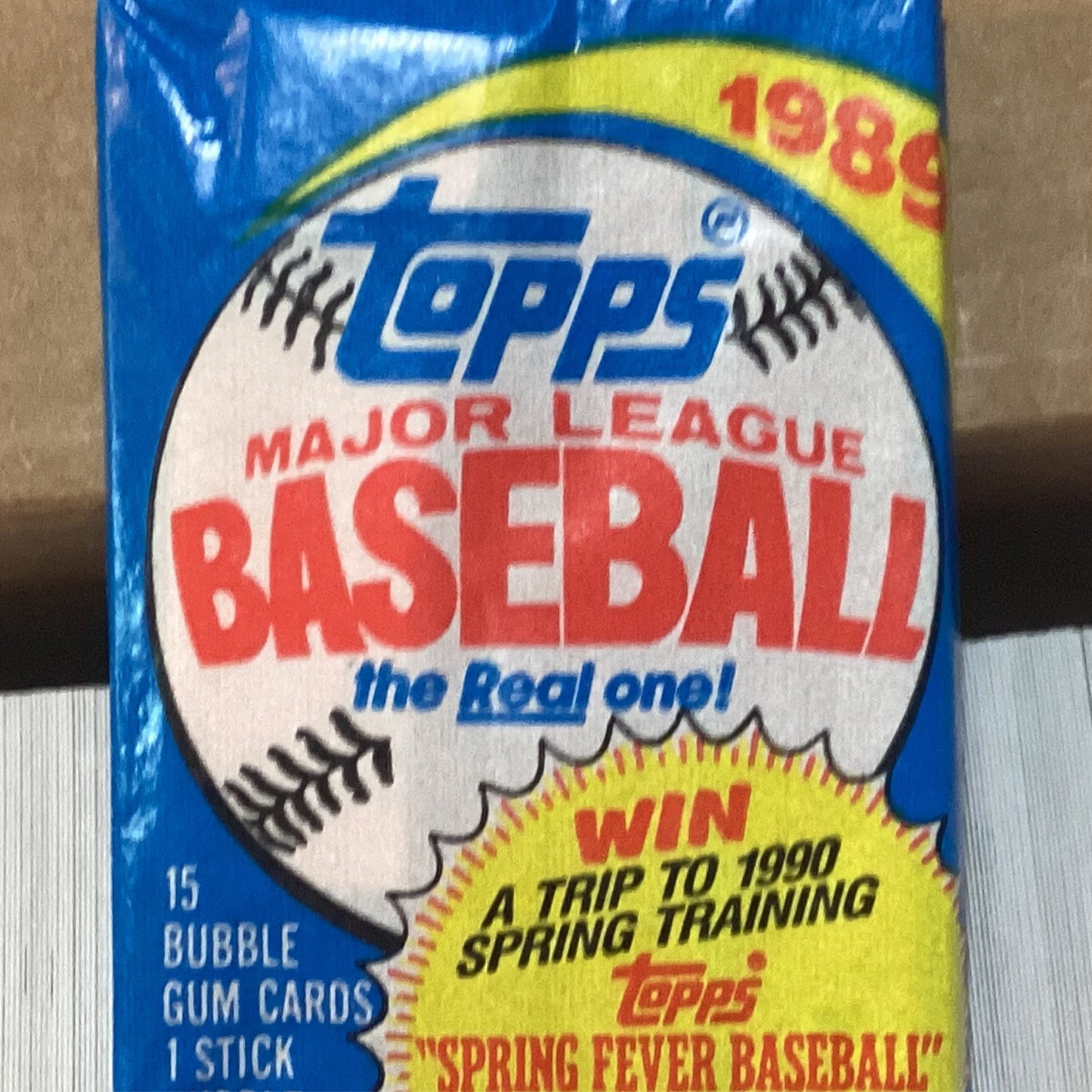 1989 Topps Baseball Pack