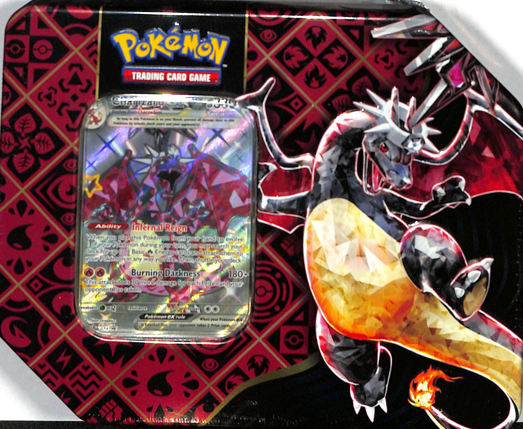 Paldean Fates Tin [Charizard ex] - SV: Paldean Fates - Sealed Wax - Po   Blue Breaks Sports Card & Hobby Shop - Venice