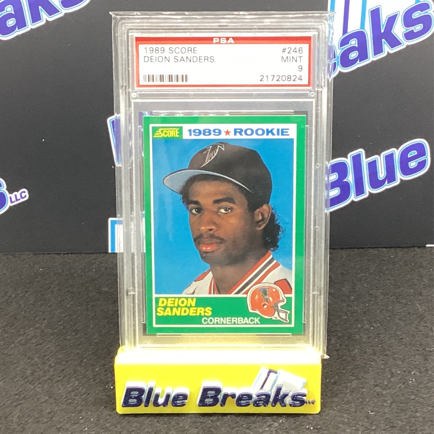 1989 Score - Deion Sanders #246 PSA 9