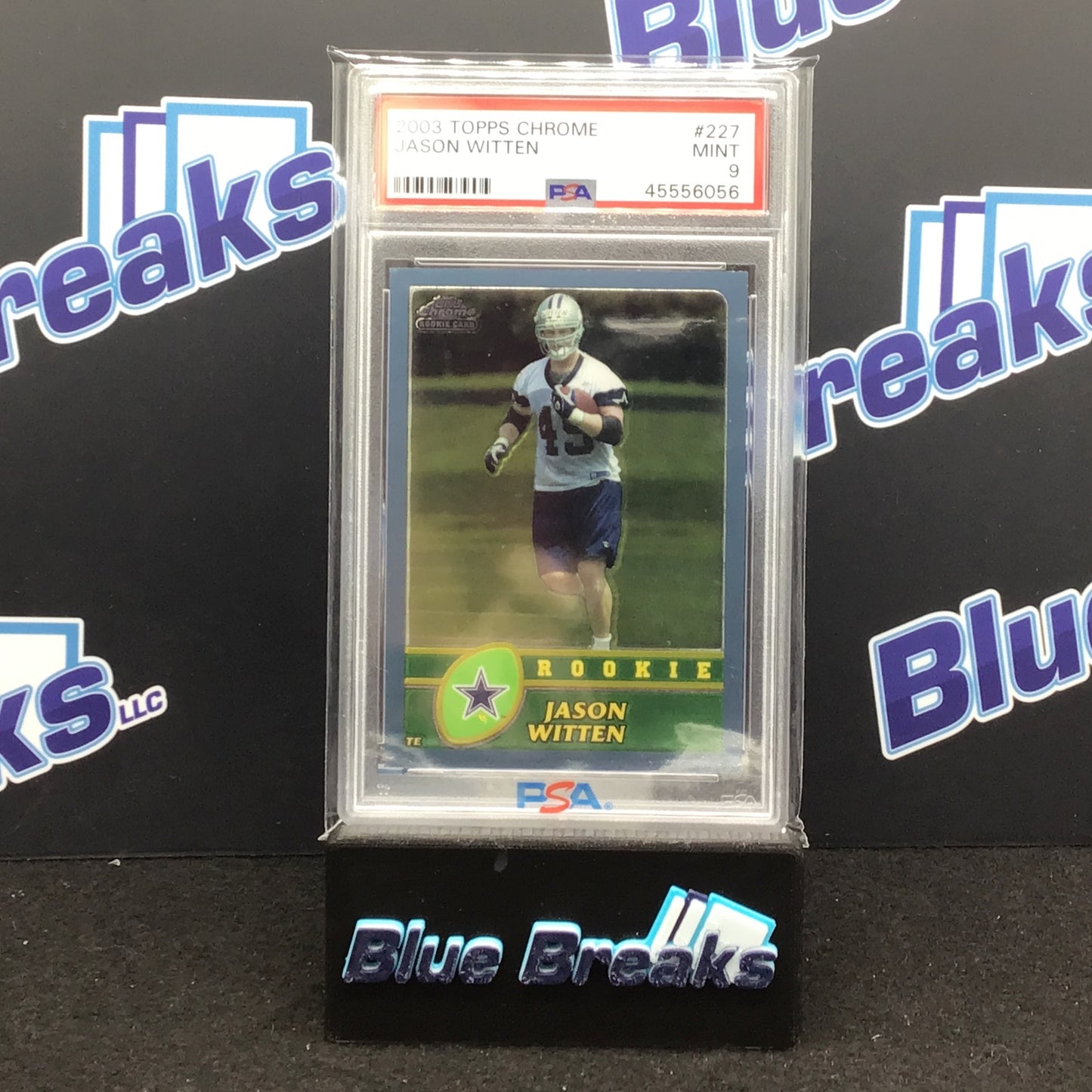 2003 Topps Chrome - Jason Witten - #227 - PSA 9 - Dallas Cowboys