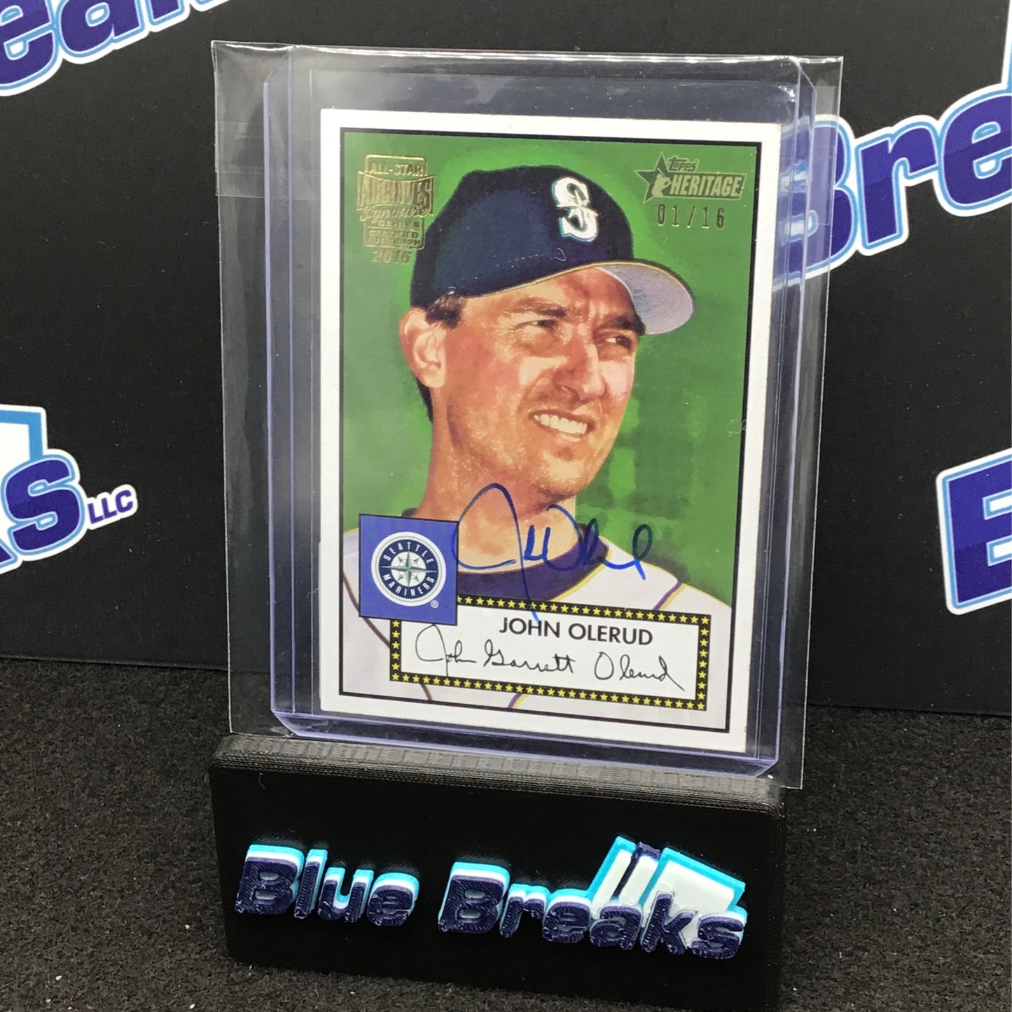 2016 Topps - John Olerud - Archives - 1/16 Auto