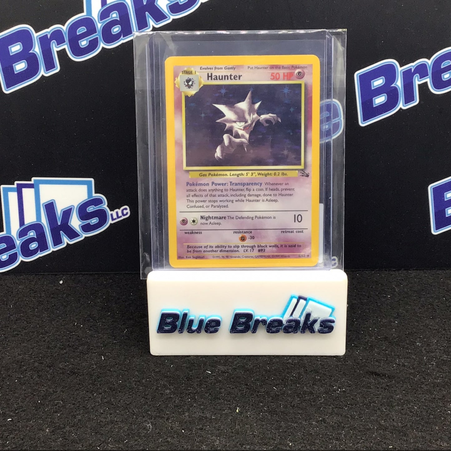 1999 Pokémon Haunter Holo 6/62