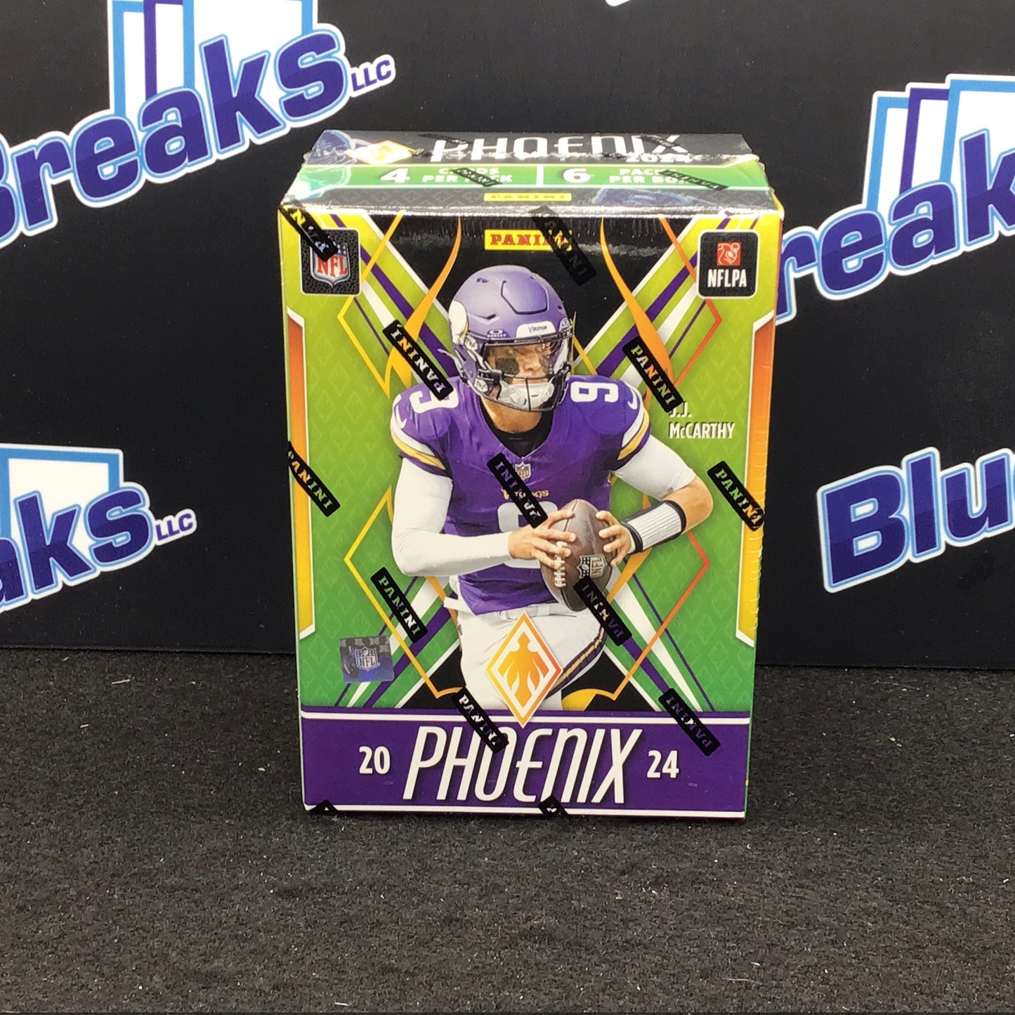 2024 Panini Phoenix Football 6-Pack Blaster Box - Sealed Wax