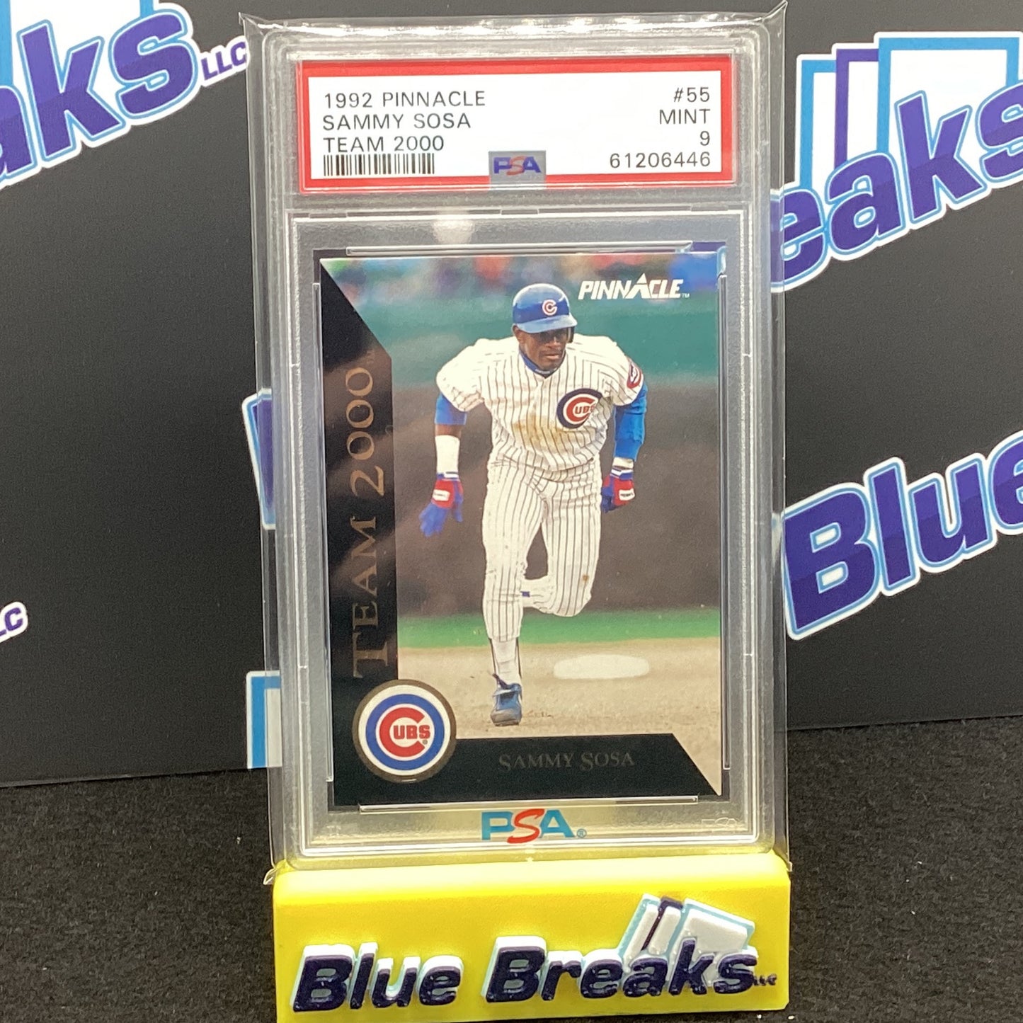 2002 Pinnacle Sammy Sosa #55 PSA 9