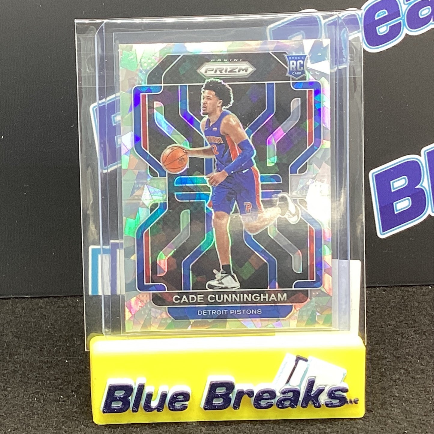 2021-22 Panini Prizm Silver Cracked Ice Cade Cunningham 282