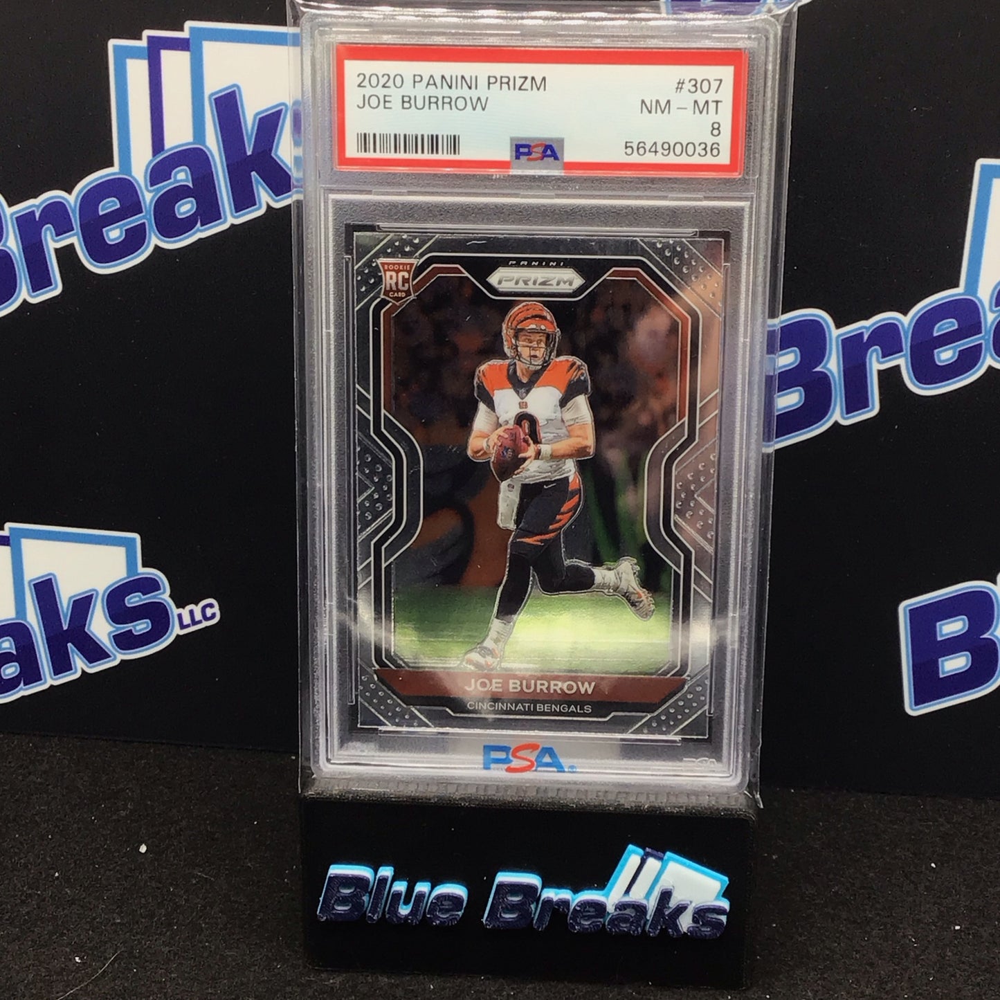 2020 Panini Prizm Joe Burrow #207 PSA 10 Bengals