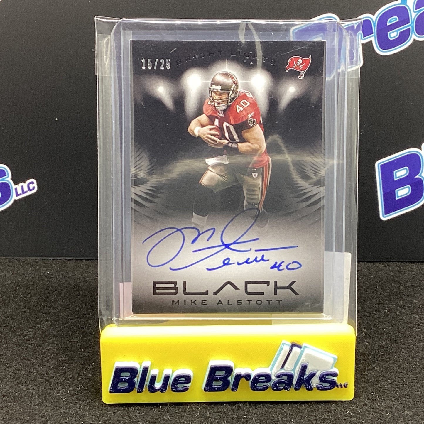 2020 Panini Black - Mike Alstott Auto 15/25