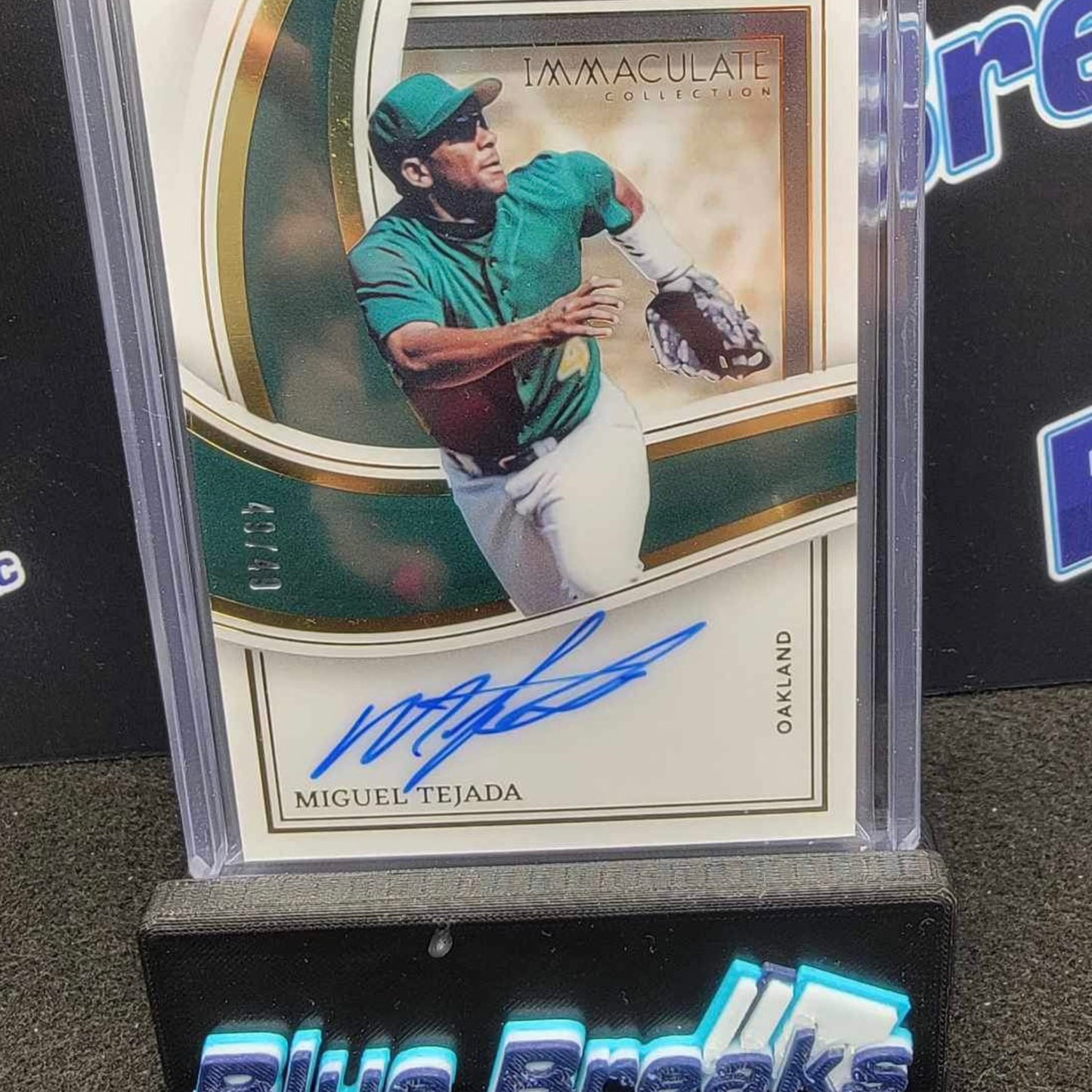 2023 Panini - Immaculate - Miguel Tejada - Oakland Athletics - 49/49