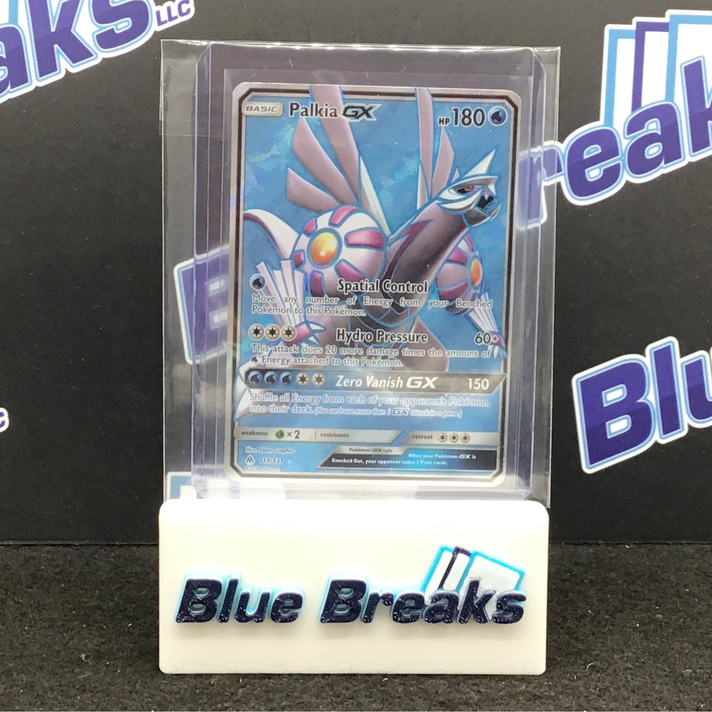 Palkia GX (Full Art) 119/131 Ultra Rare SM - Forbidden Light Pokemon