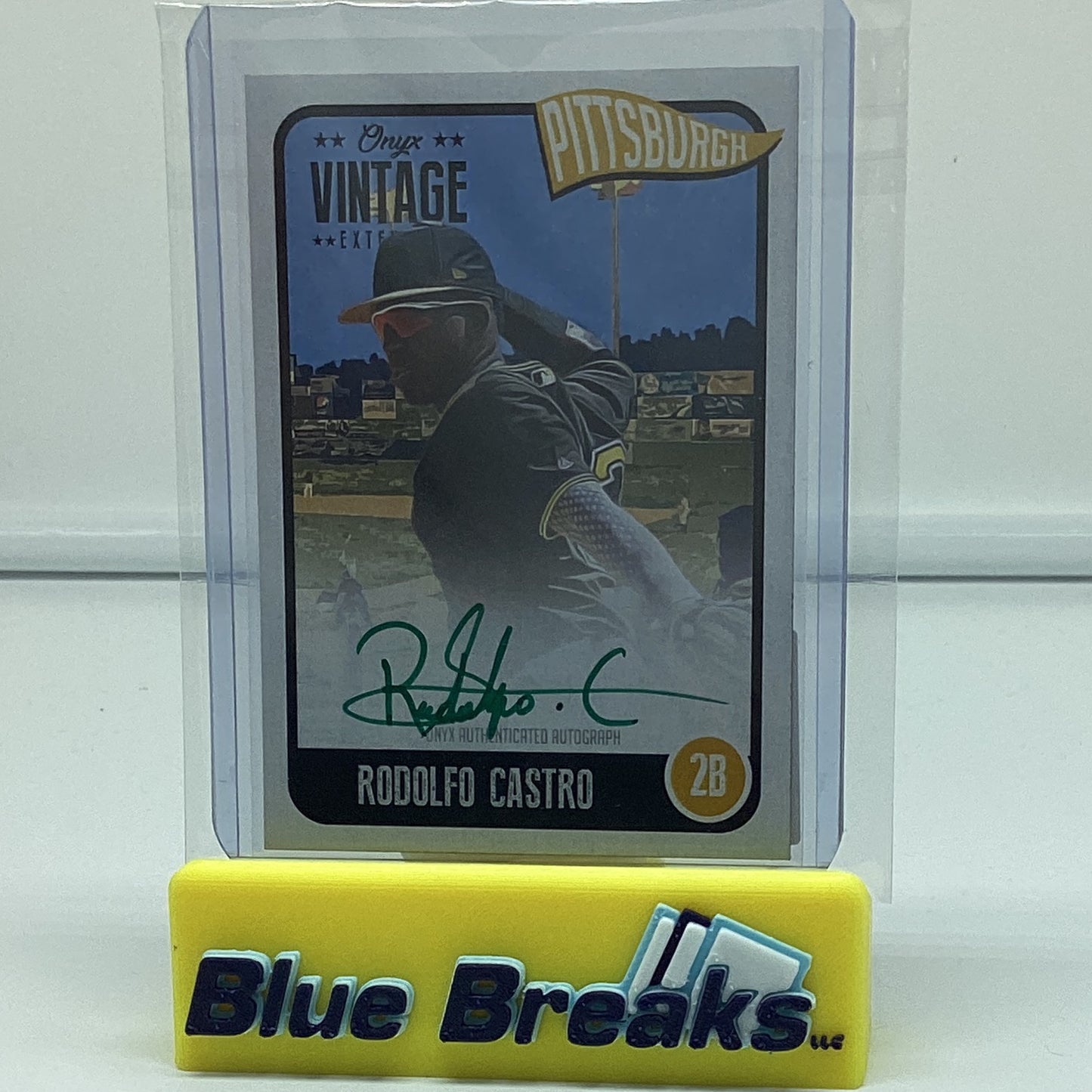 2020 Onyx Authenticated - Rodolfo Castro auto /50 #EARC Pirates