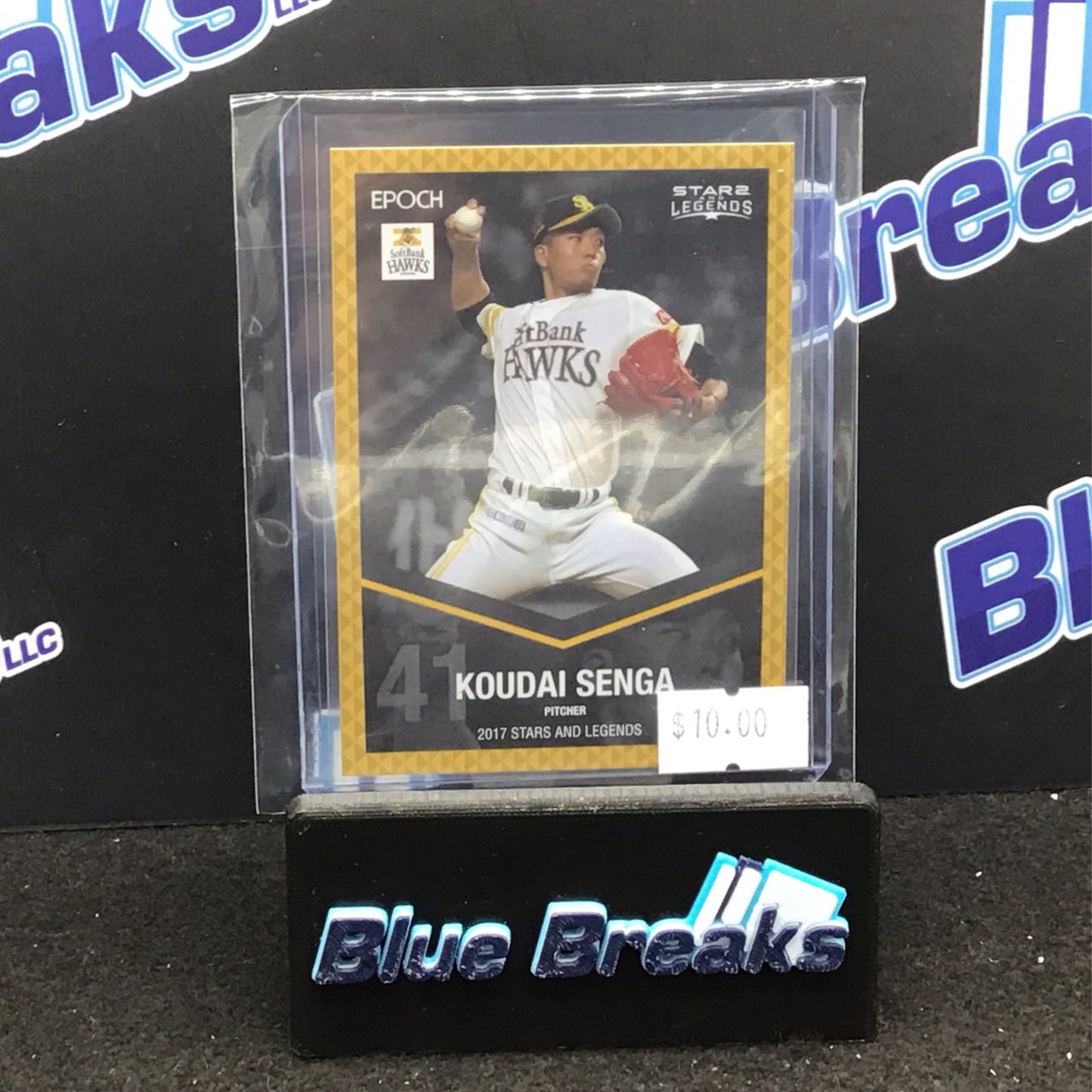 2017 Epoch Stars & Legends Koudai Senga 18/80 #03P Hawks