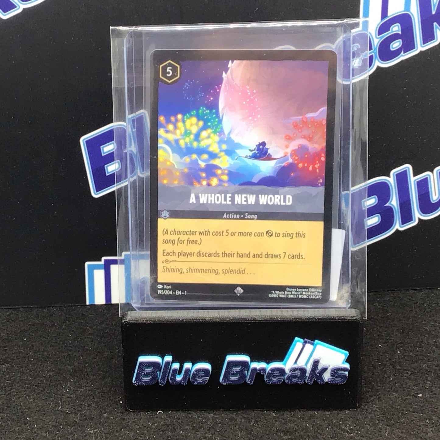 2023 Disney Lorcana The First Chapter A Whole New World #195/204