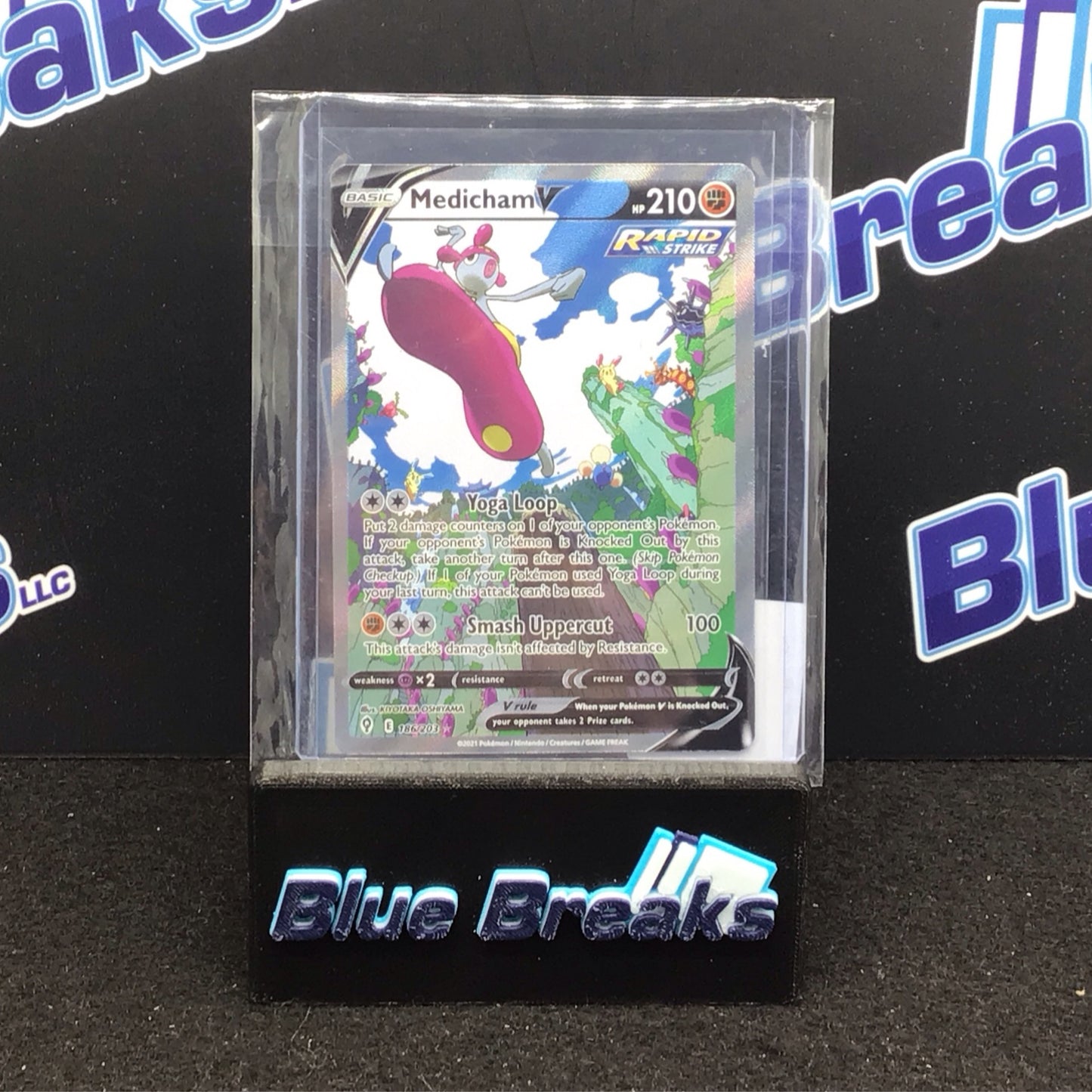 2021 Pokémon Medicham V #186/203