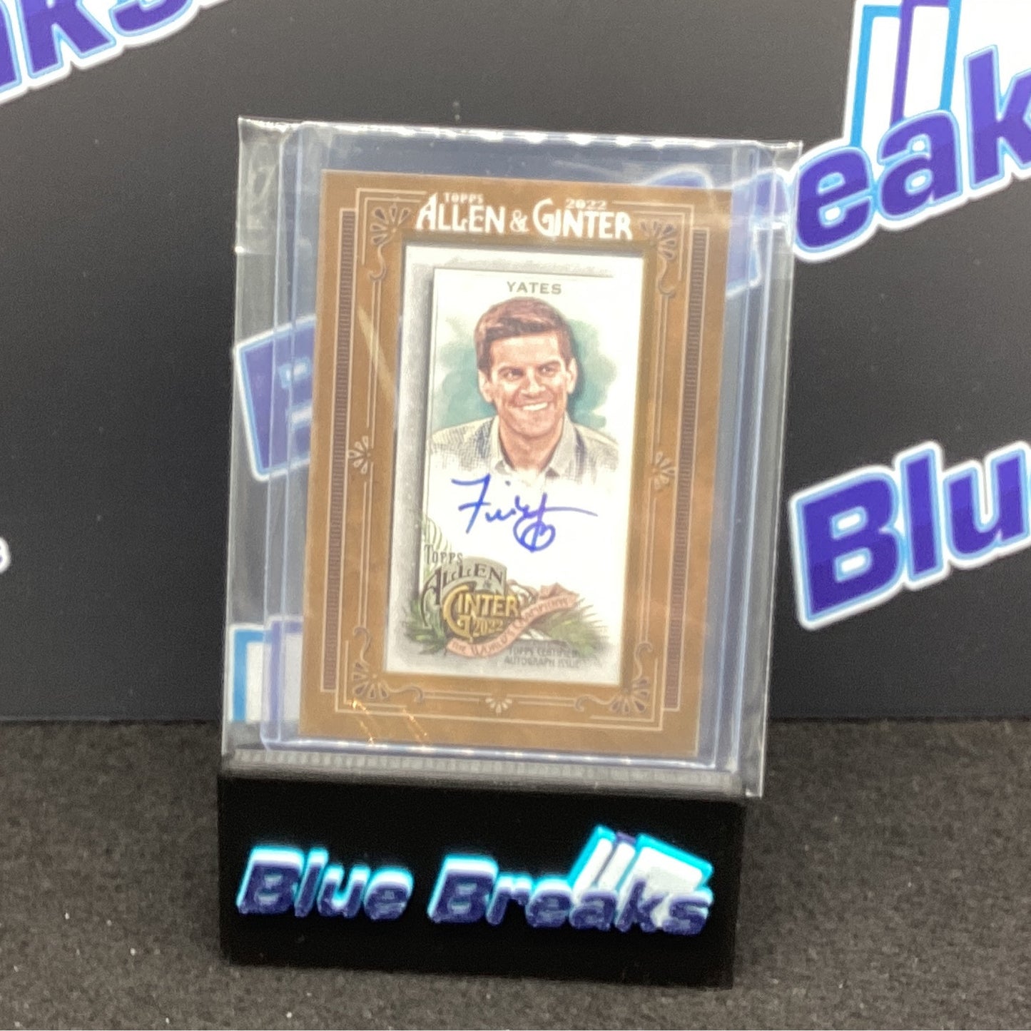 2022 Allen & Ginter Field Yates Mini auto #MA-FY