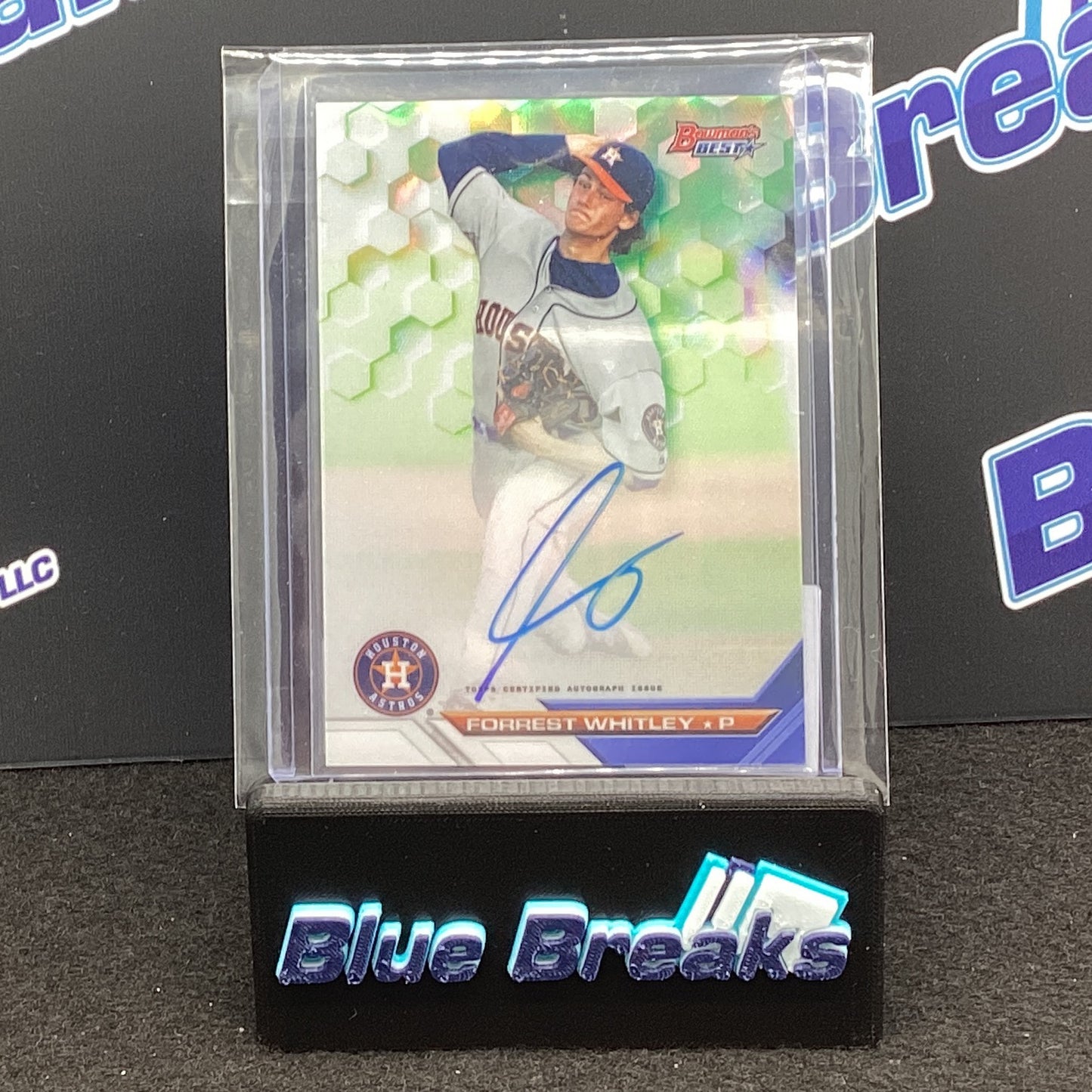 2016 Bowman's Best Forrest Whitley auto #B16-FW Astros