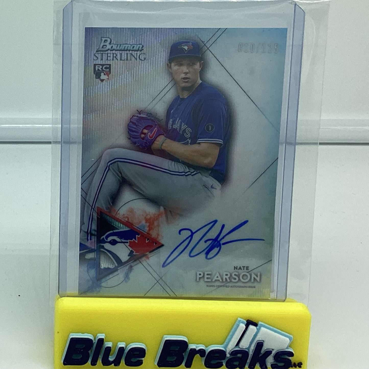 2021 Bowman Sterling - Nate Pearson 10/125