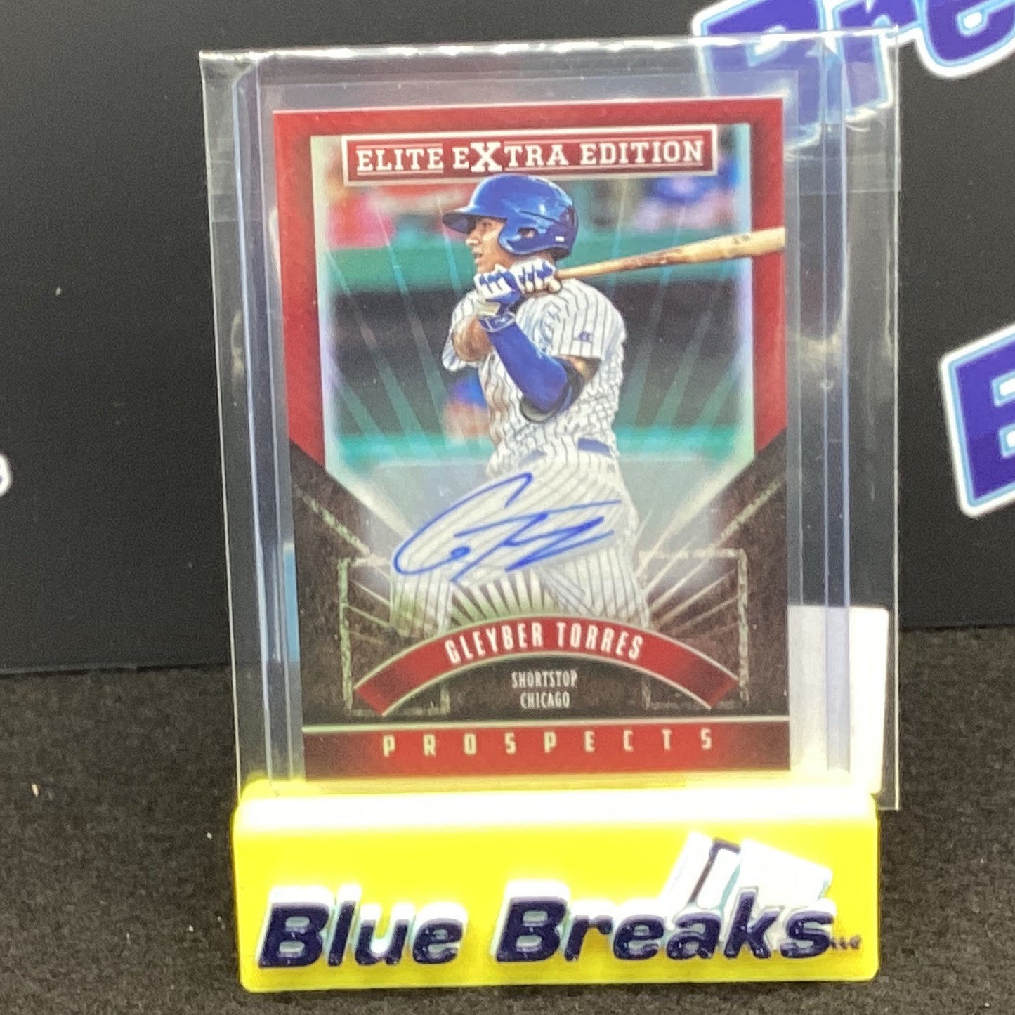 2015 Panini Elite Extra Edition Prospects Gleyber Torres auto 180 #180 Cubs