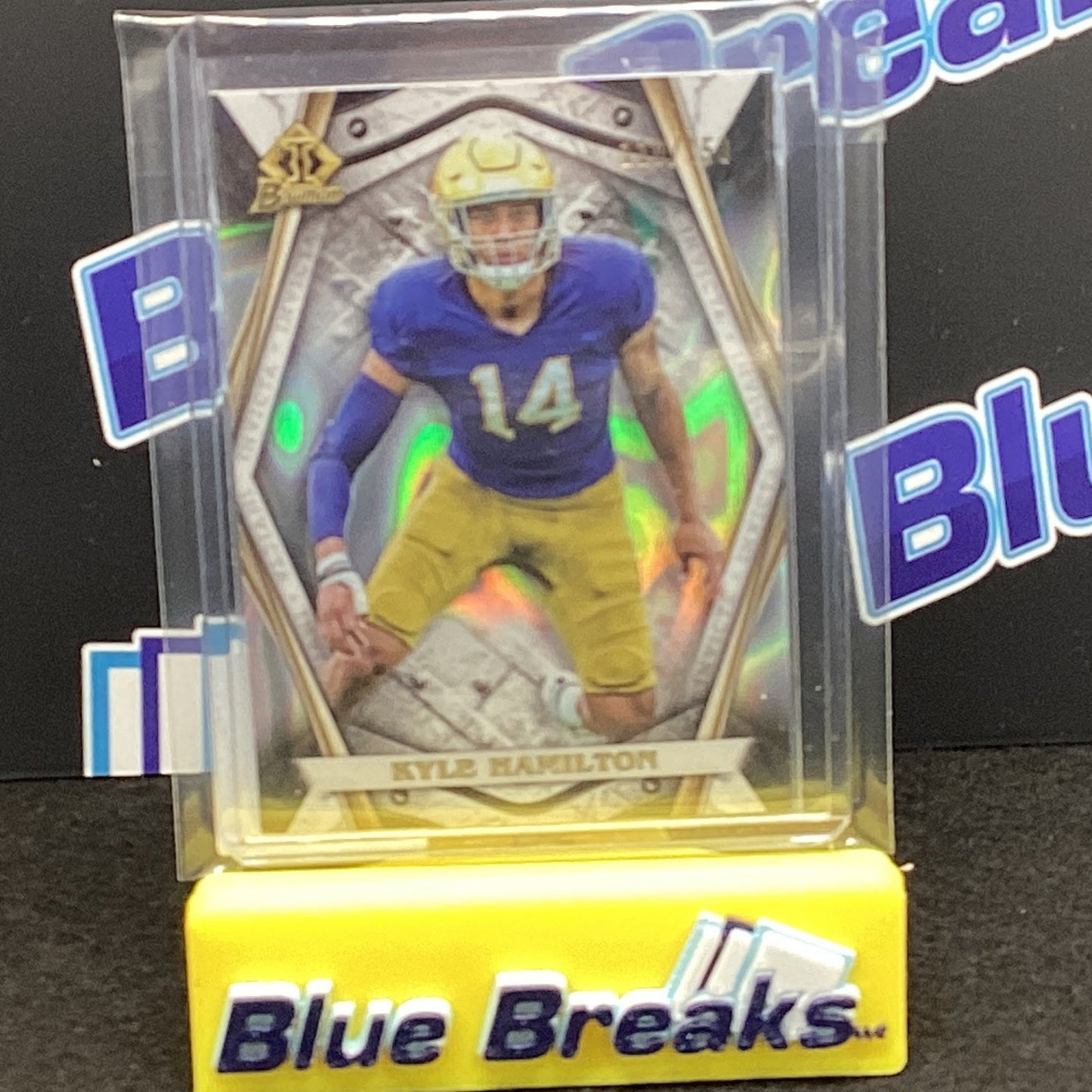 2022 Topps Bowman Invicta Kyle Hamilton 110/150 BI-9