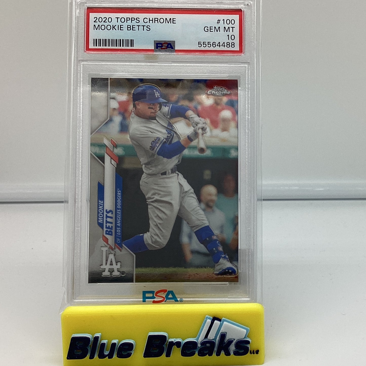 2020 Chrome - Mookie Betts Gem 10